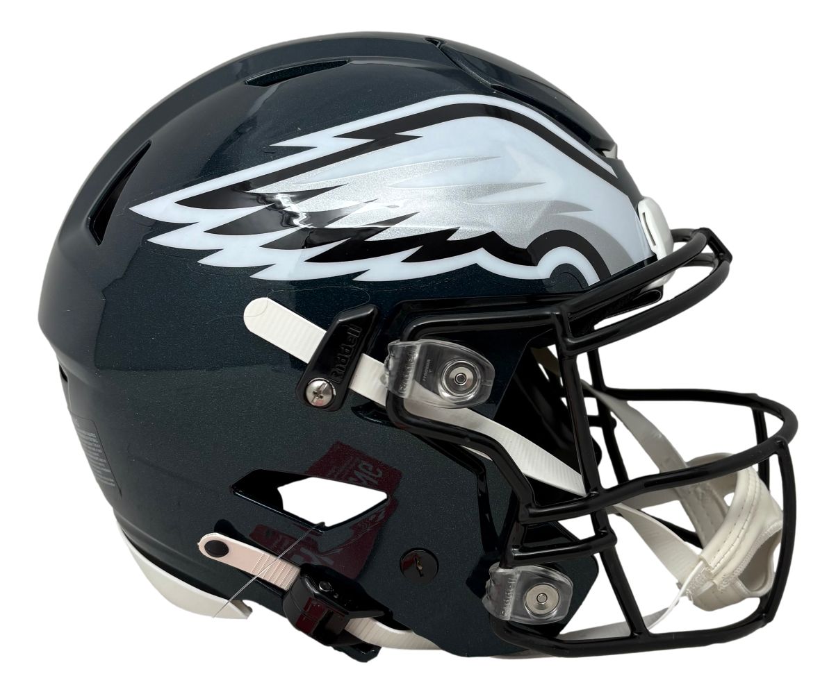 Saquon Barkley Signed Eagles Full Size SB LIX Authentic SpeedFlex Helmet PSA/DNA