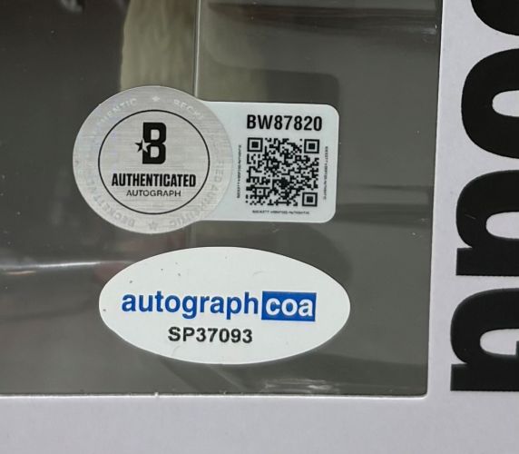 Snoop Dogg Signed Funko Pop #301 BAS