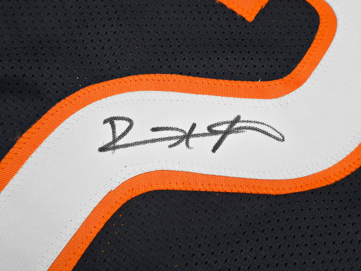 Chicago Bears Devin Hester Autographed Blue Jersey Beckett BAS QR Stock #250272