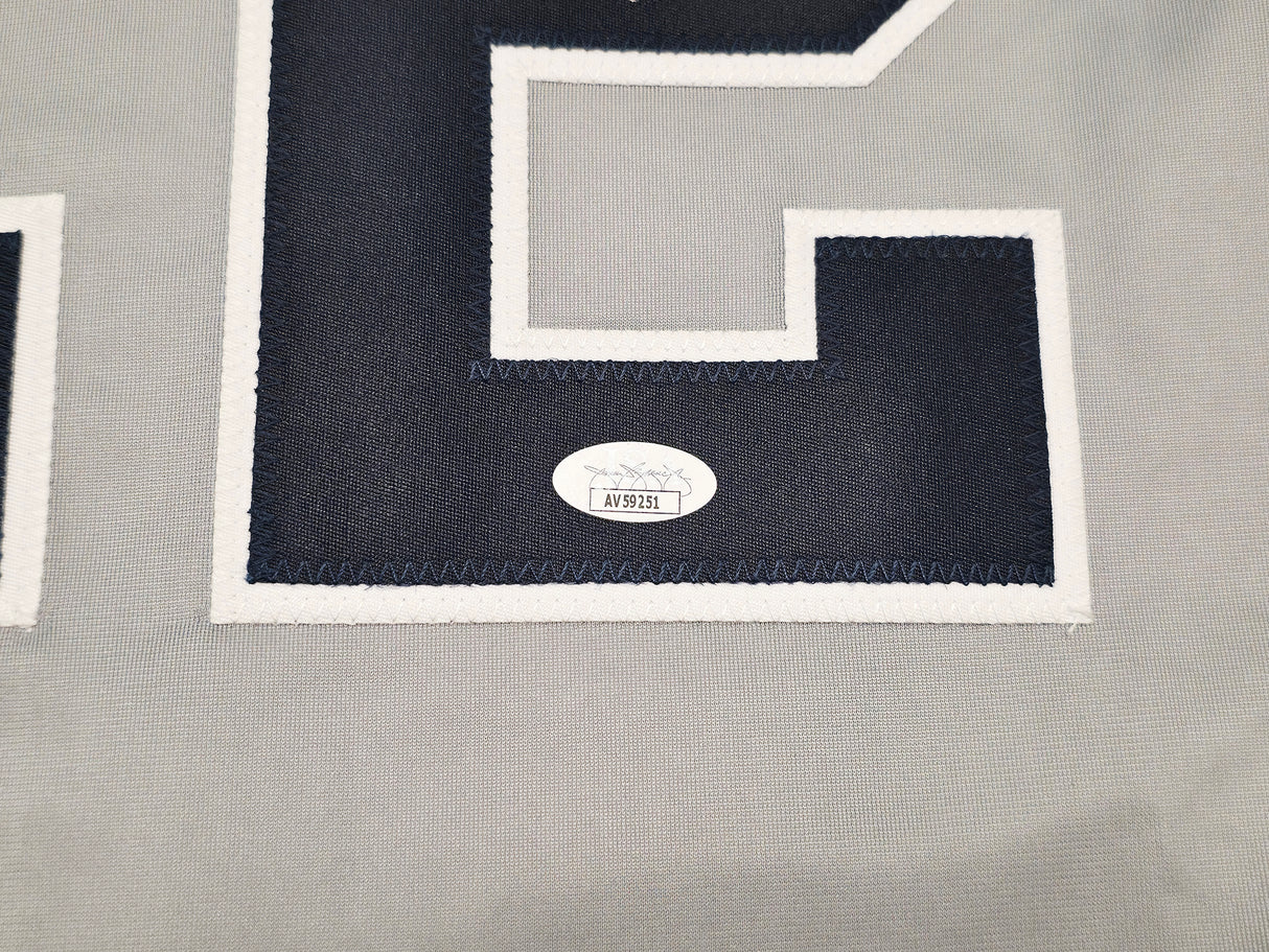 New York Yankees Juan Soto Autographed Gray Jersey JSA Stock #250495