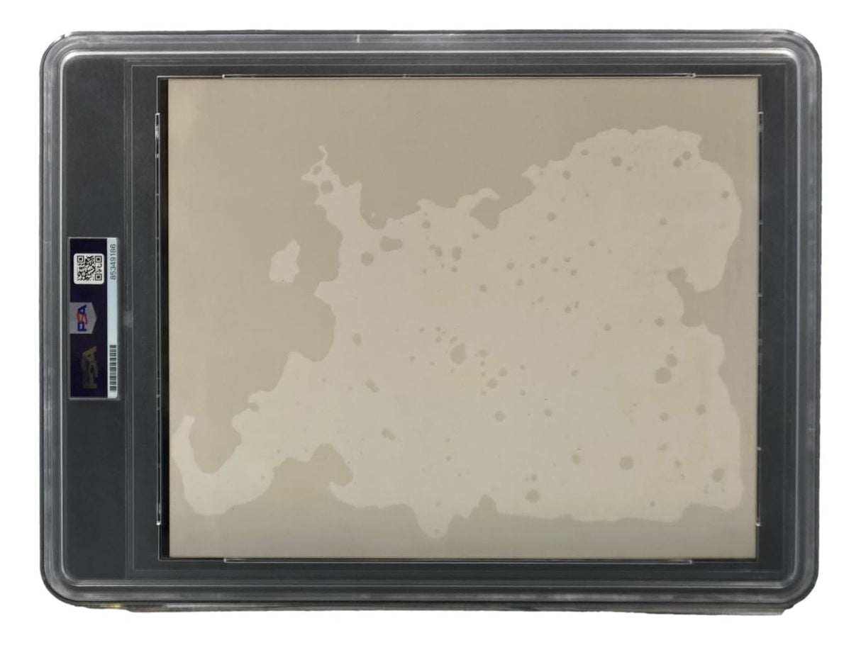A Sports Integrity Ted Williams Stan Musial Signed Slabbed 8x10 Photo, graded PSA NM-MT 8, features autographs and comes in a clear protective holder with a grading label on the left side.