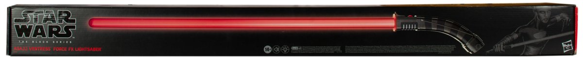 Star Wars The Black Series Asajj Ventress FX Red Lightsaber Prop Replica - Sports Integrity