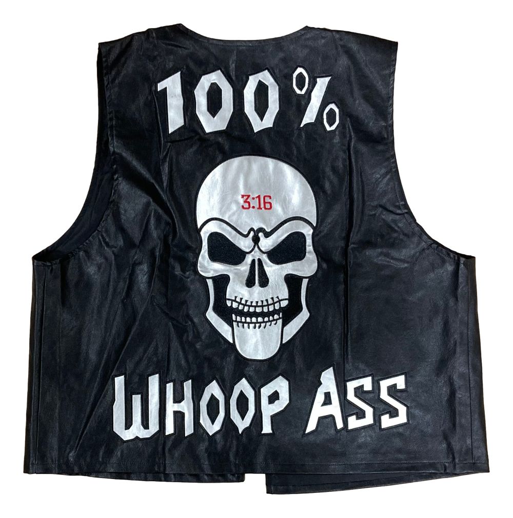 Stone Cold Steve Austin Signed Autographed WWE S.O.B Vest BAS