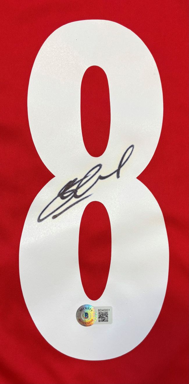 Steven Gerrard Signed Liverpool FC Adidas Soccer Jersey BAS