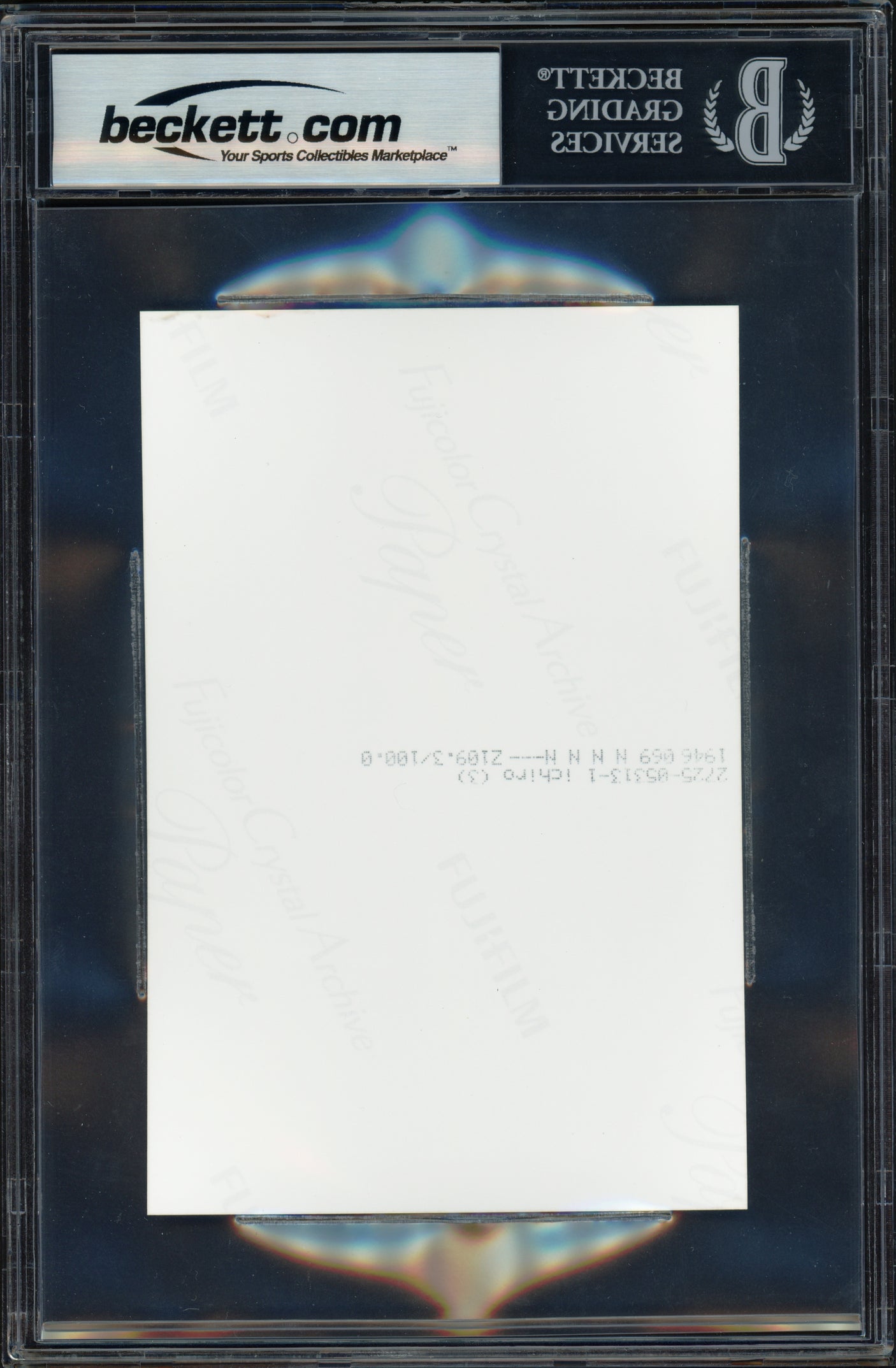 Ichiro Suzuki Autographed 4x6 Photo Seattle Mariners Auto Grade Gem Mint 10 Beckett BAS Stock #251036