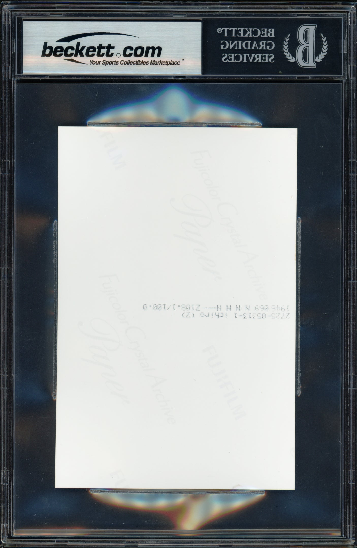 Ichiro Suzuki Autographed 4x6 Photo Seattle Mariners Auto Grade Gem Mint 10 Beckett BAS Stock #251041