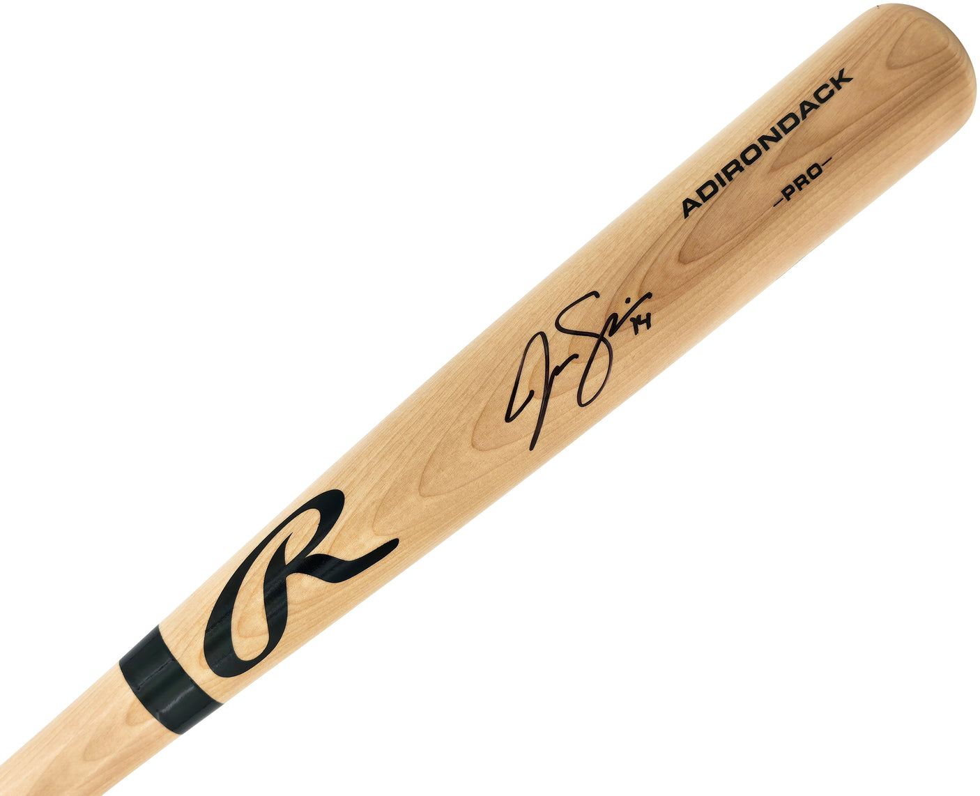 Jac Caglianone Autographed Blonde Rawlings Adirondack Pro Baseball Bat Kansas City Royals Fanatics & MLB Holo Stock #252774