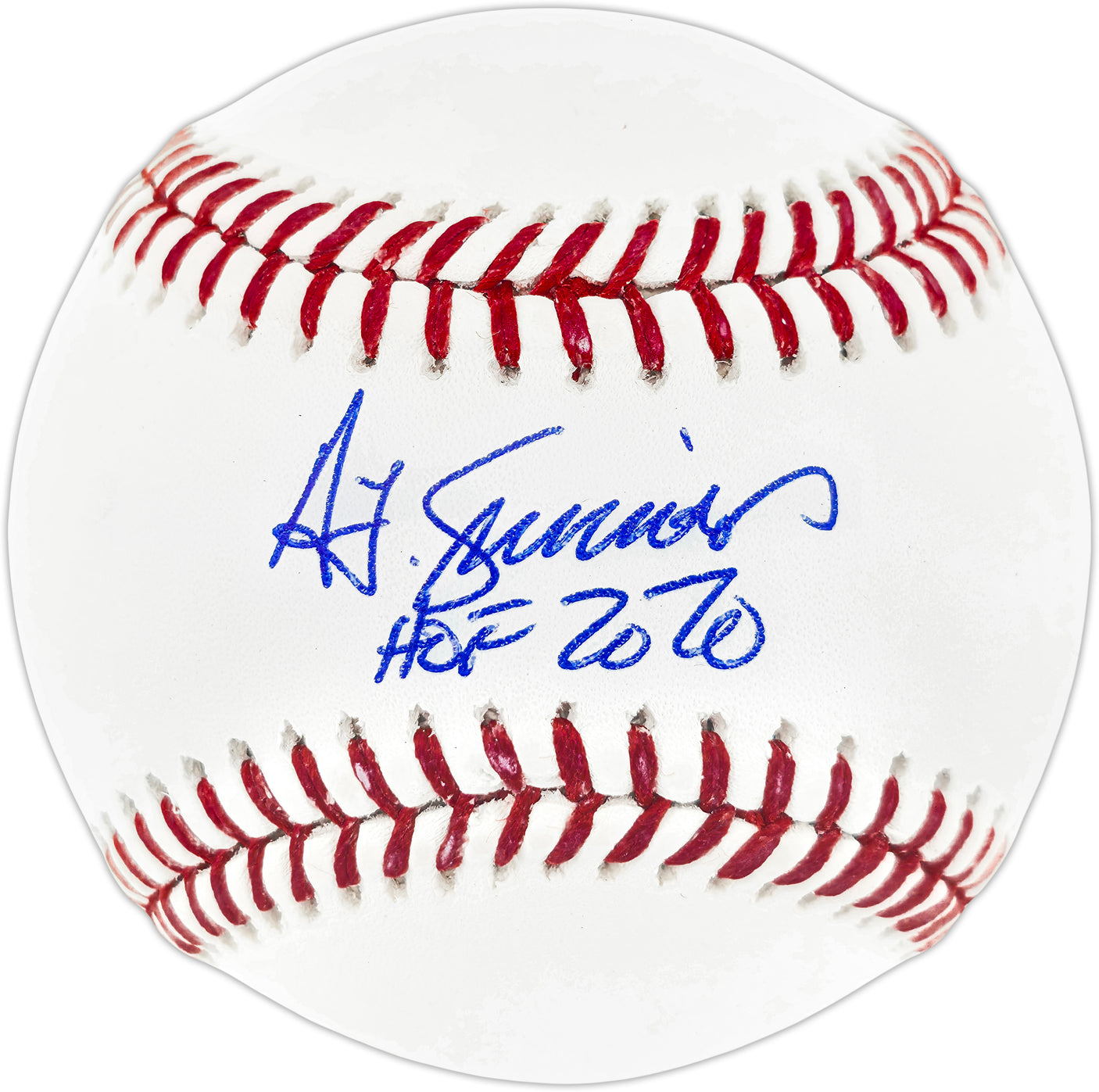Ted Simmons Autographed Official MLB Baseball St. Louis Cardinals "HOF 2020" Beckett BAS Witness Stock #252455