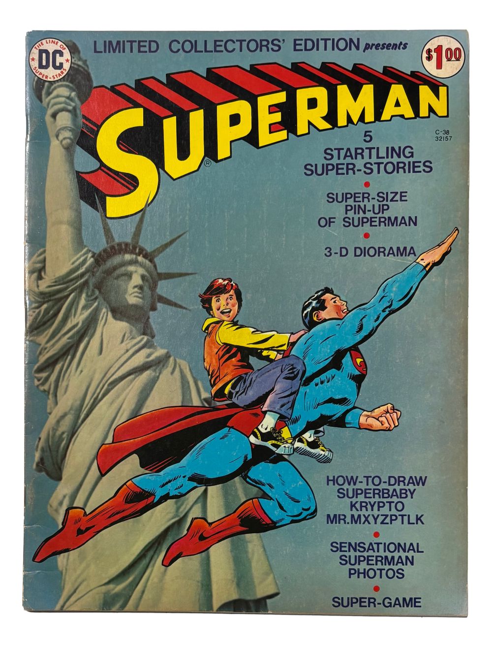 1975 Superman Issue #C38 DC Comics Comic Book