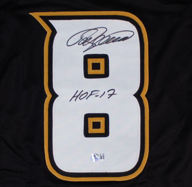 Teemu Selanne Anaheim Signed Black Hockey Jersey HOF 17 BAS
