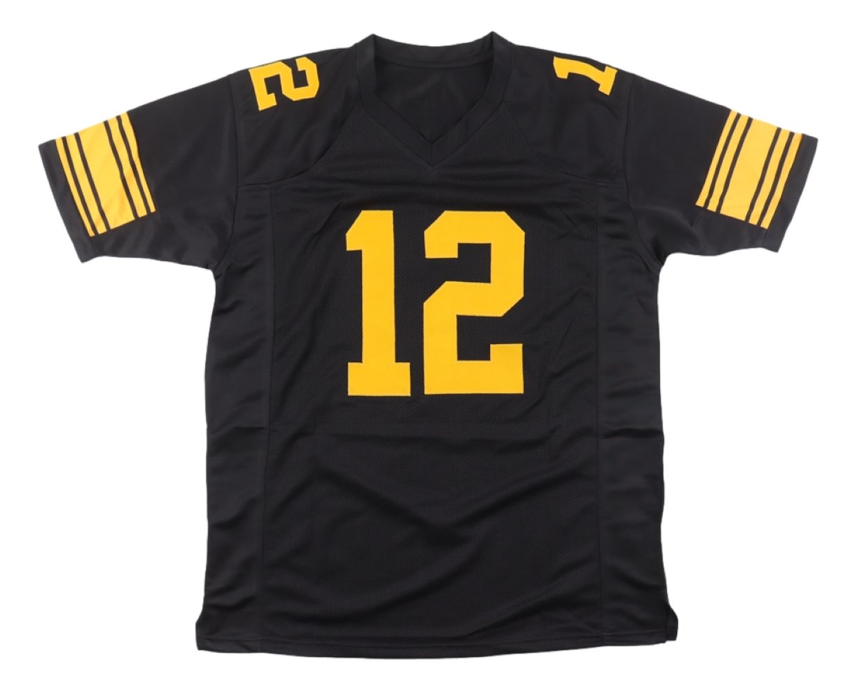 Terry Bradshaw Pittsburgh Signed Alternate Black Football Jersey BAS