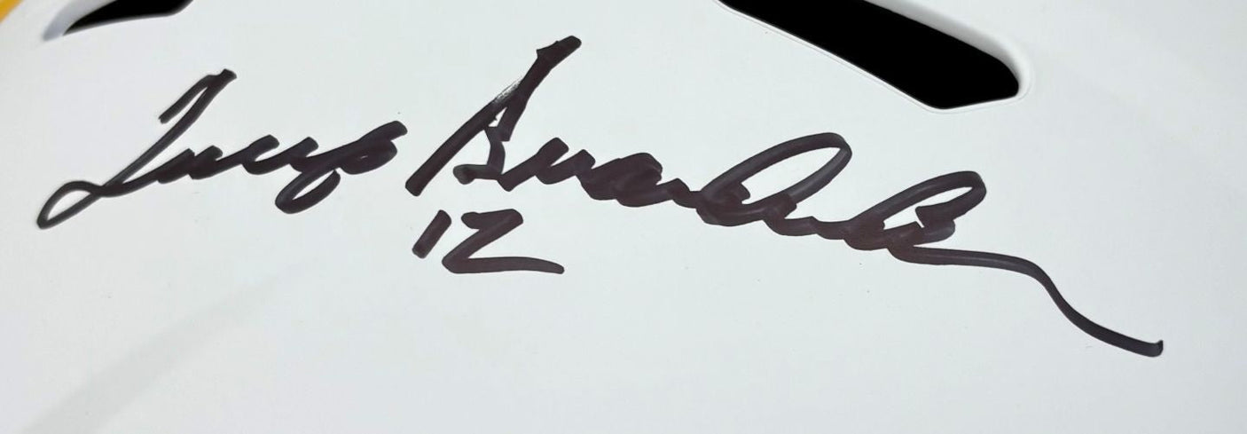 Terry Bradshaw Signed Steelers Full Size Speed Replica Lunar Eclipse Helmet BAS