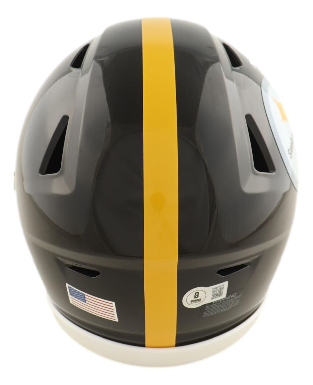 Terry Bradshaw Signed Pittsburgh Steelers MIDI SpeedFlex Helmet BAS
