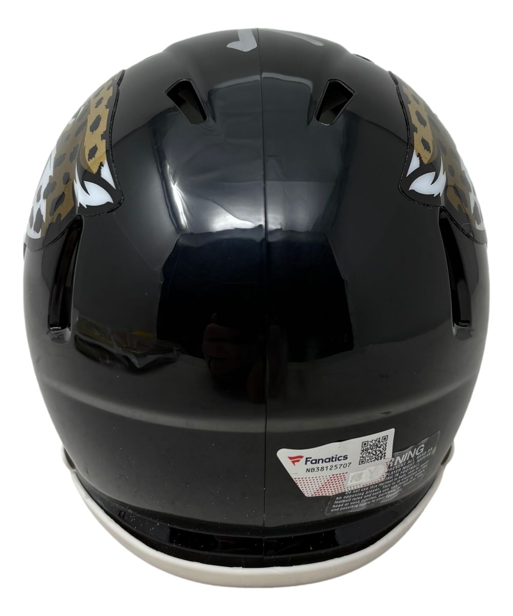 Trevor Lawrence Signed Jacksonville Jaguars Mini Speed Helmet w/ Visor Fanatics