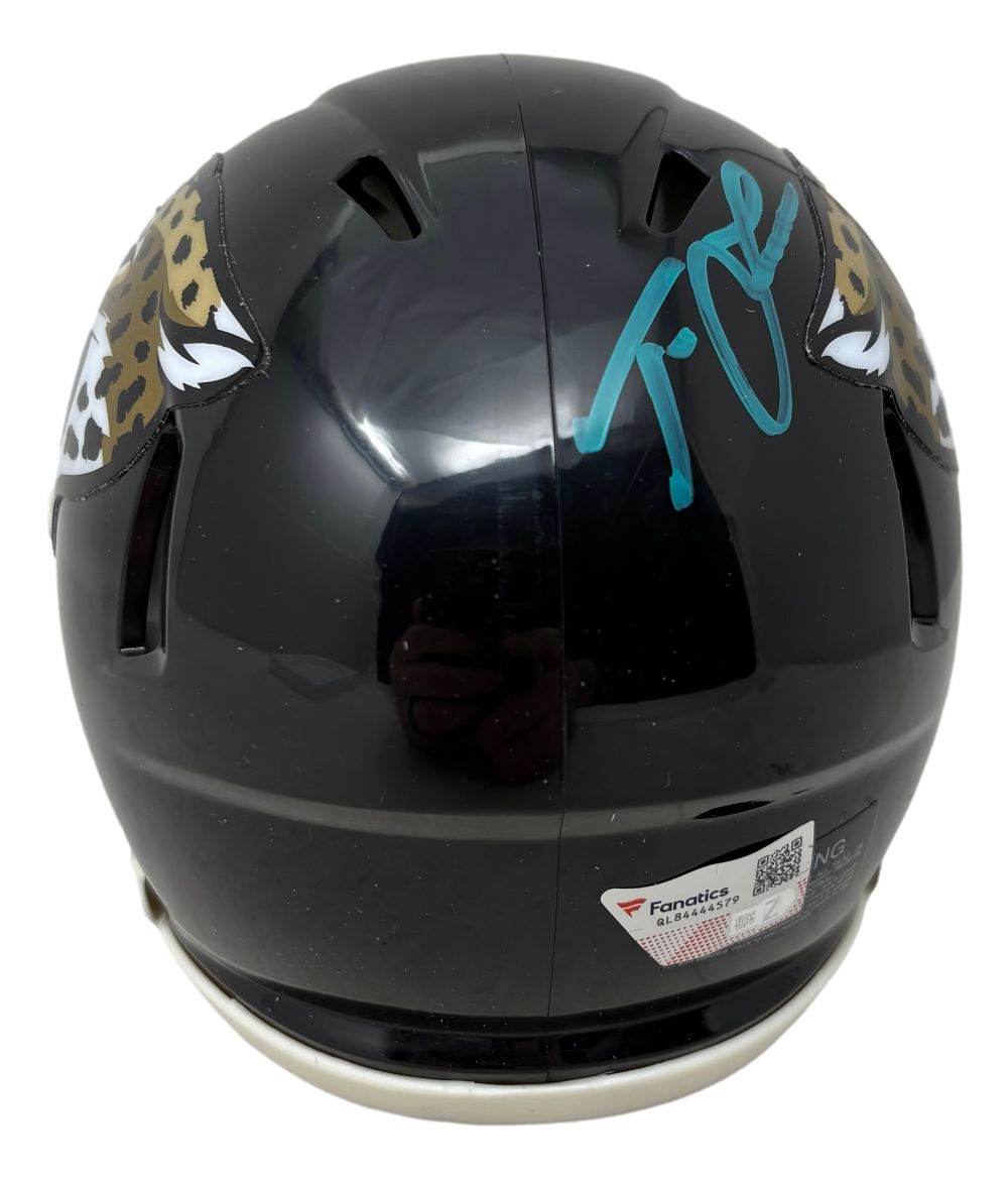 Trevor Lawrence Signed Jacksonville Jaguars Mini Speed Helmet Fanatics