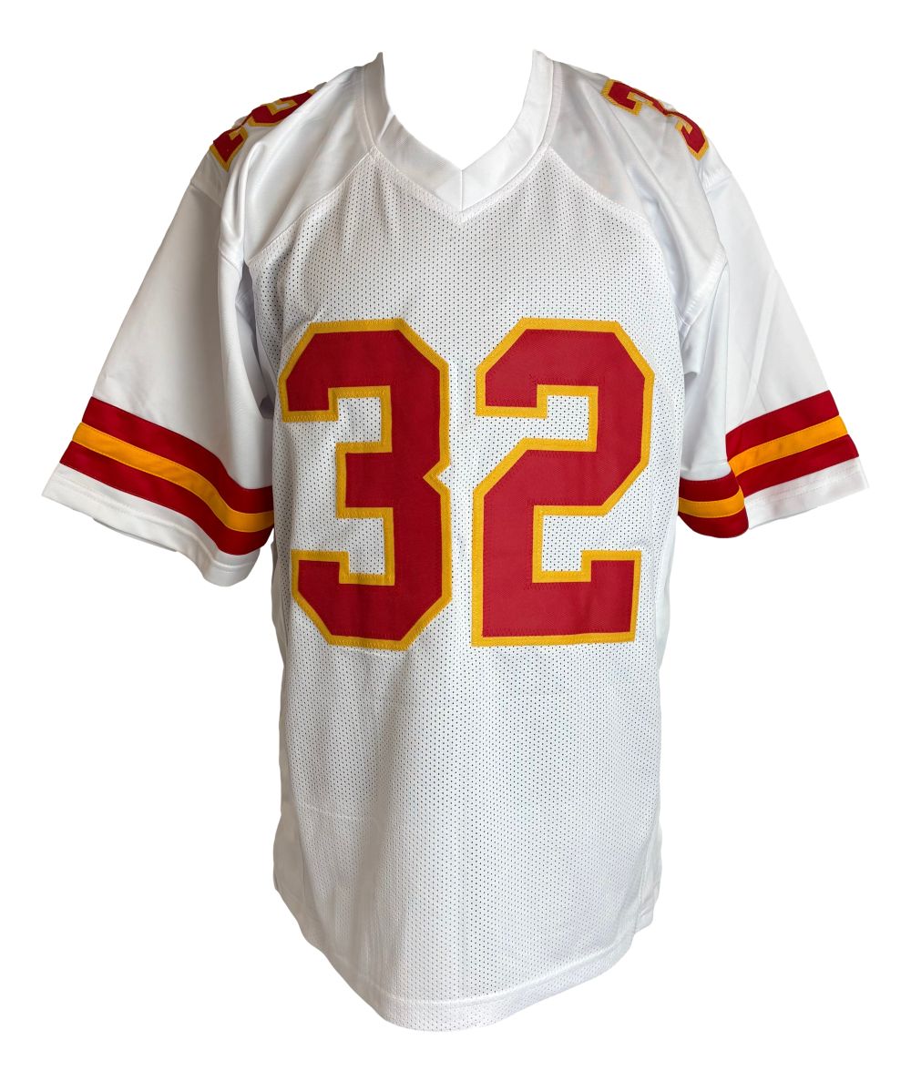Tyrann Mathieu Kansas City Signed White Football Jersey JSA Hologram