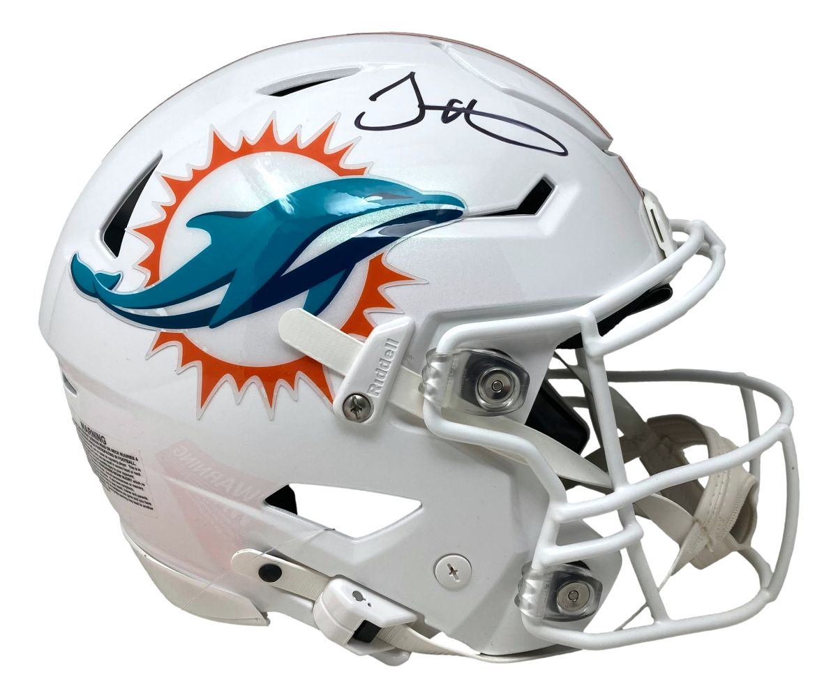 Tyreek Hill Signed Miami Dolphins Full Size Authentic SpeedFlex Helmet BAS