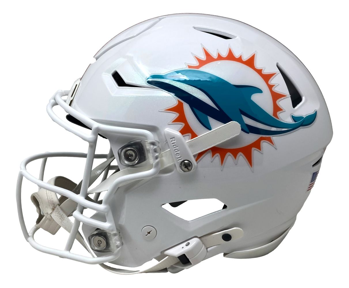 Tyreek Hill Signed Miami Dolphins Full Size Authentic SpeedFlex Helmet BAS