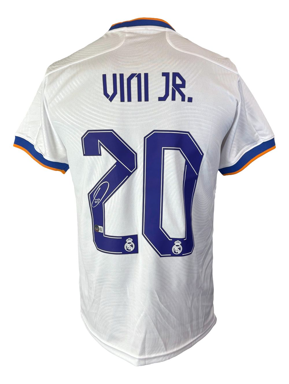 Vinicius Junior Signed Real Madrid Adidas Soccer Jersey BAS