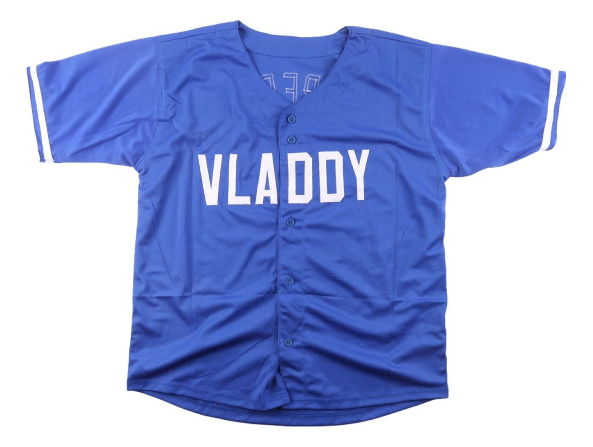 Vladimir Guerrero Jr. Toronto Signed Blue Baseball Jersey BAS