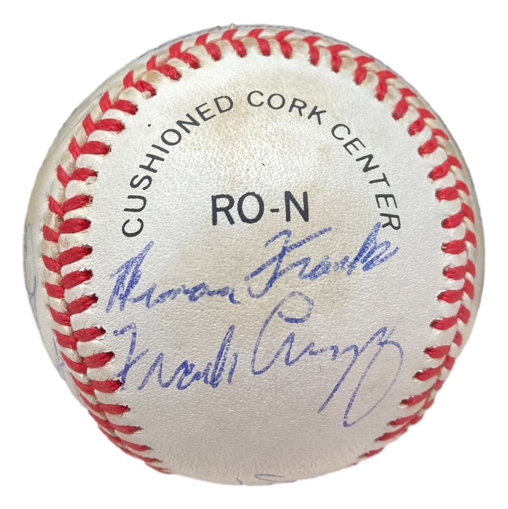 1968 San Francisco Giants Team Signed NL Baseball Willie Mays & More PSA/DNA LOA