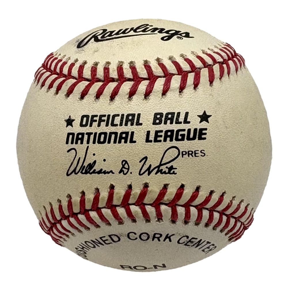 Willie Mays San Francisco Giants Signed Official NL Baseball BAS AE65405