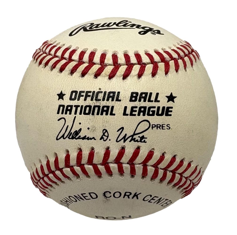 Willie Mays San Francisco Giants Signed Official NL Baseball BAS AE65409