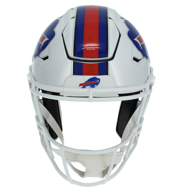 Josh Allen Autographed/Inscribed "24 NFL MVP" Buffalo Bills Speedflex Authentic Helmet Beckett Witnessed