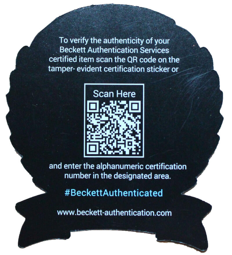 Brian Urlacher Autographed Chicago Bears Logo Football w/ HOF- Beckett W Hologram *Black Image 6