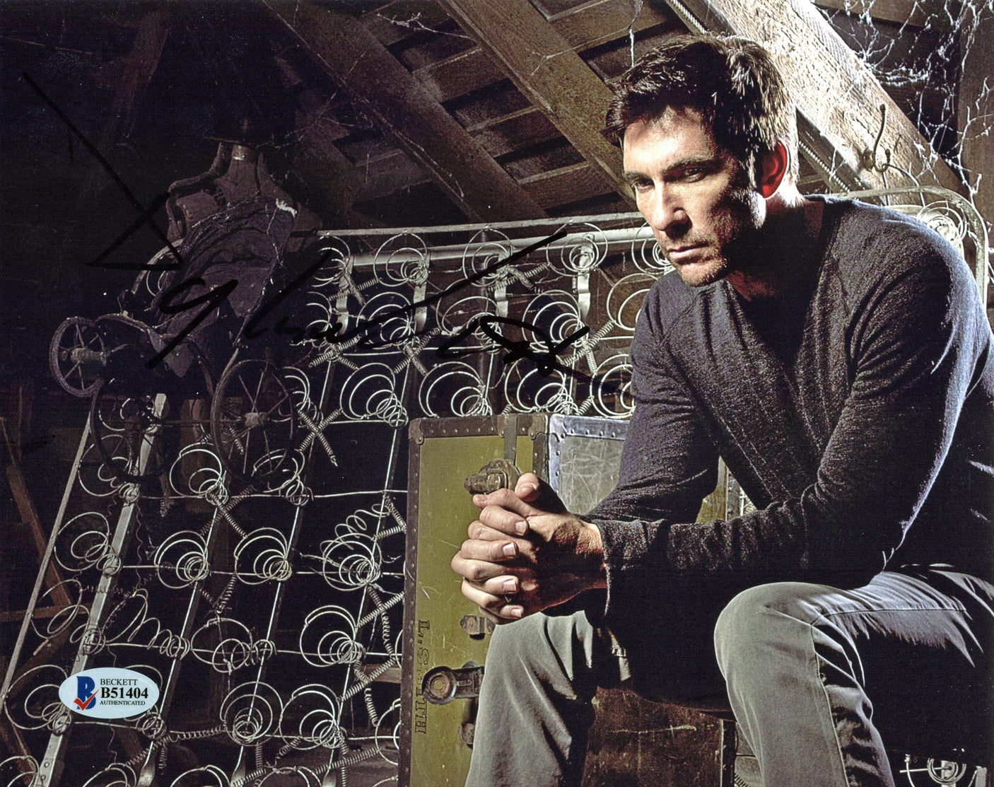 Dylan McDermott American Horror Story Authentic Signed 8X10 Photo BAS #B51404