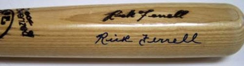 Rick Ferrell Autographed Louisville Slugger Bat Boston Red Sox PSA/DNA #J49541 - PristineMarketplace