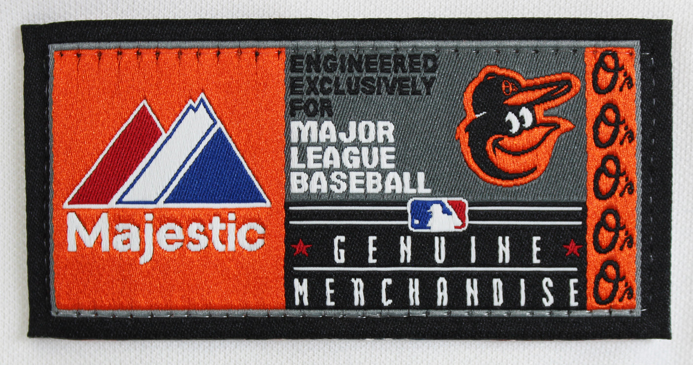 Orioles Cal Ripken Jr. Full Name W/ Stats Authentic Signed White Jersey PSA/DNA