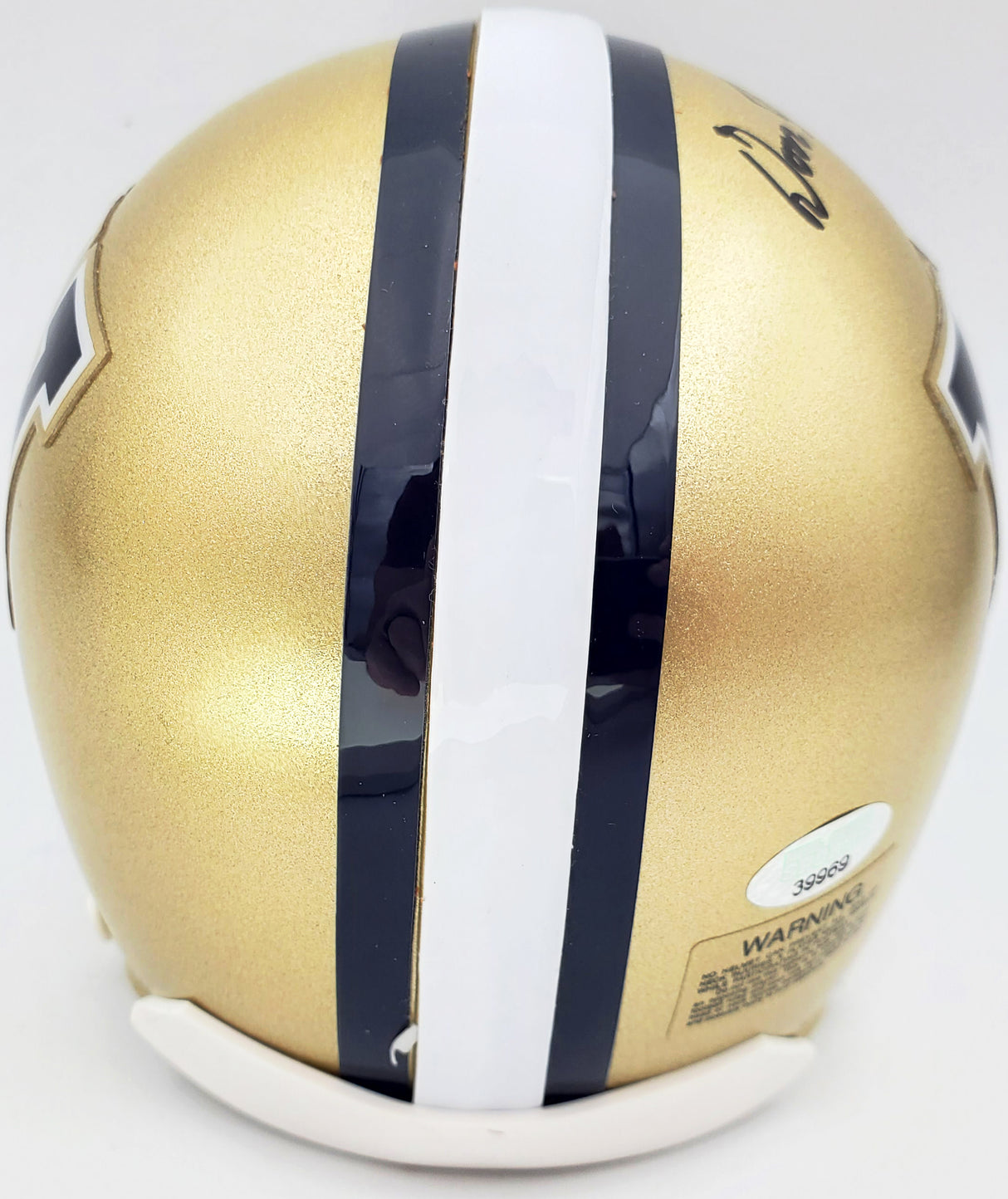 Don James Autographed Washington Huskies Mini Helmet MCS Holo Stock #1014 - PristineMarketplace