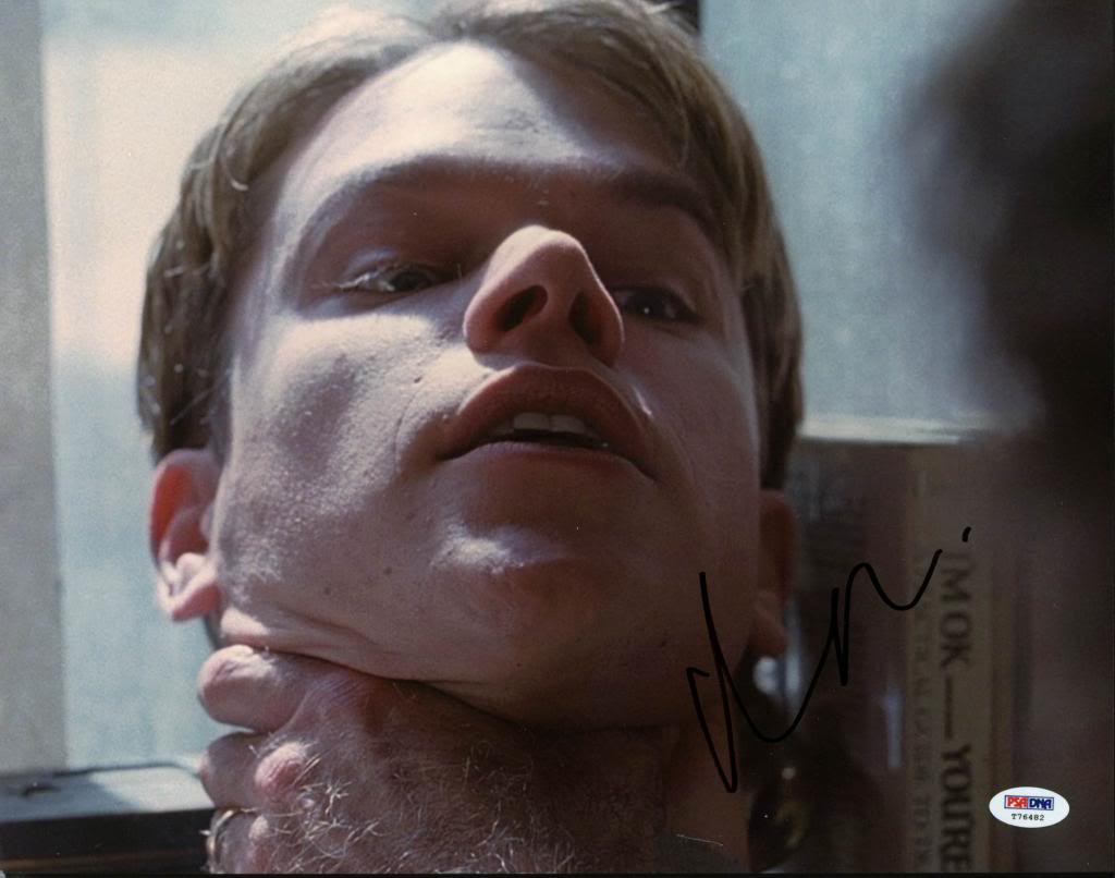 Matt Damon Good Will Hunting Signed Authentic 11X14 Photo PSA/DNA #T76482