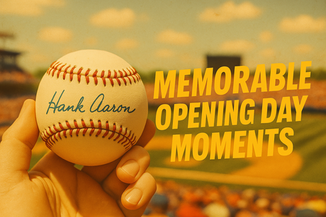 Memorable MLB Opening Day Moments from Legendary Players