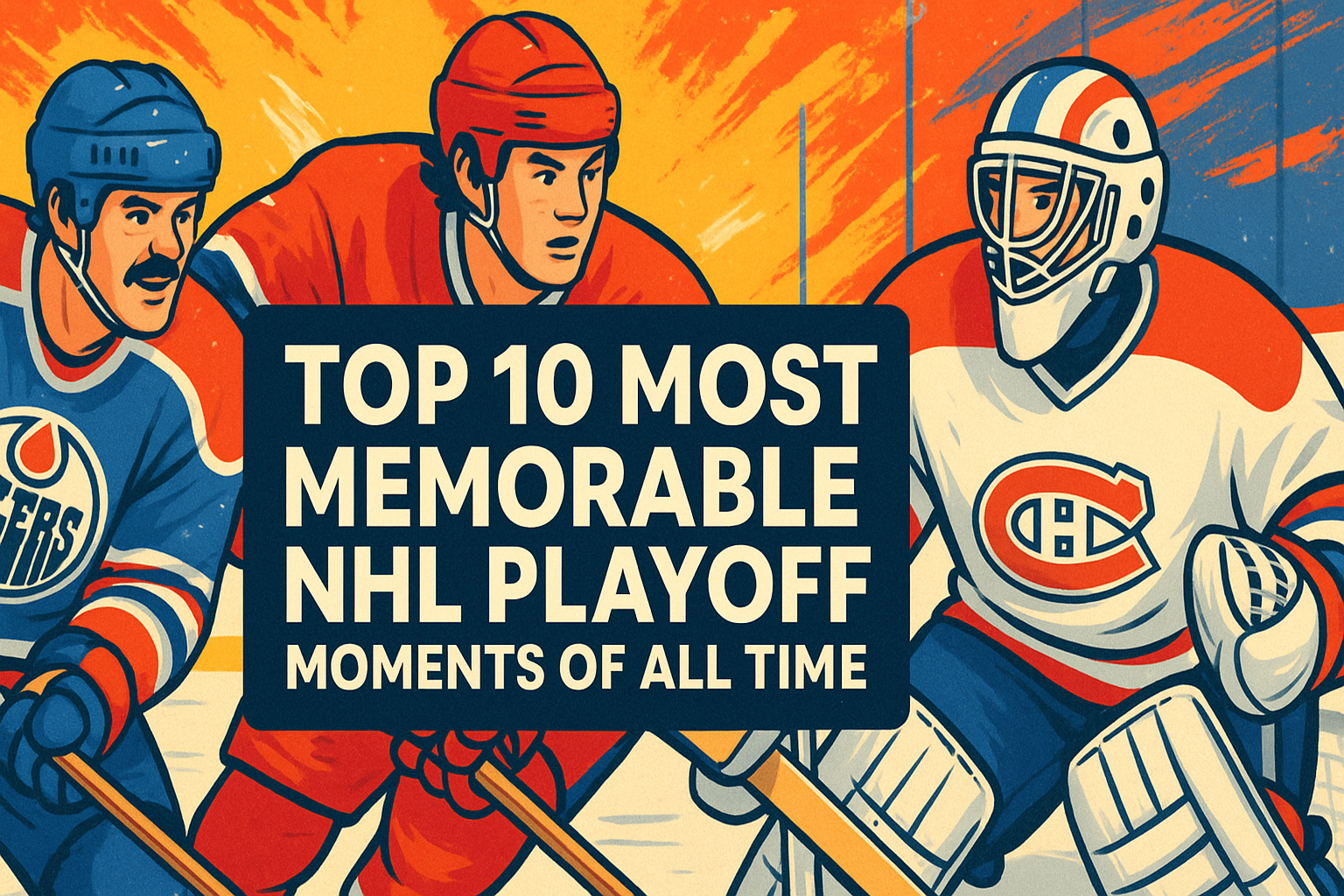 Top 10 Most Memorable NHL Playoff Moments of All Time