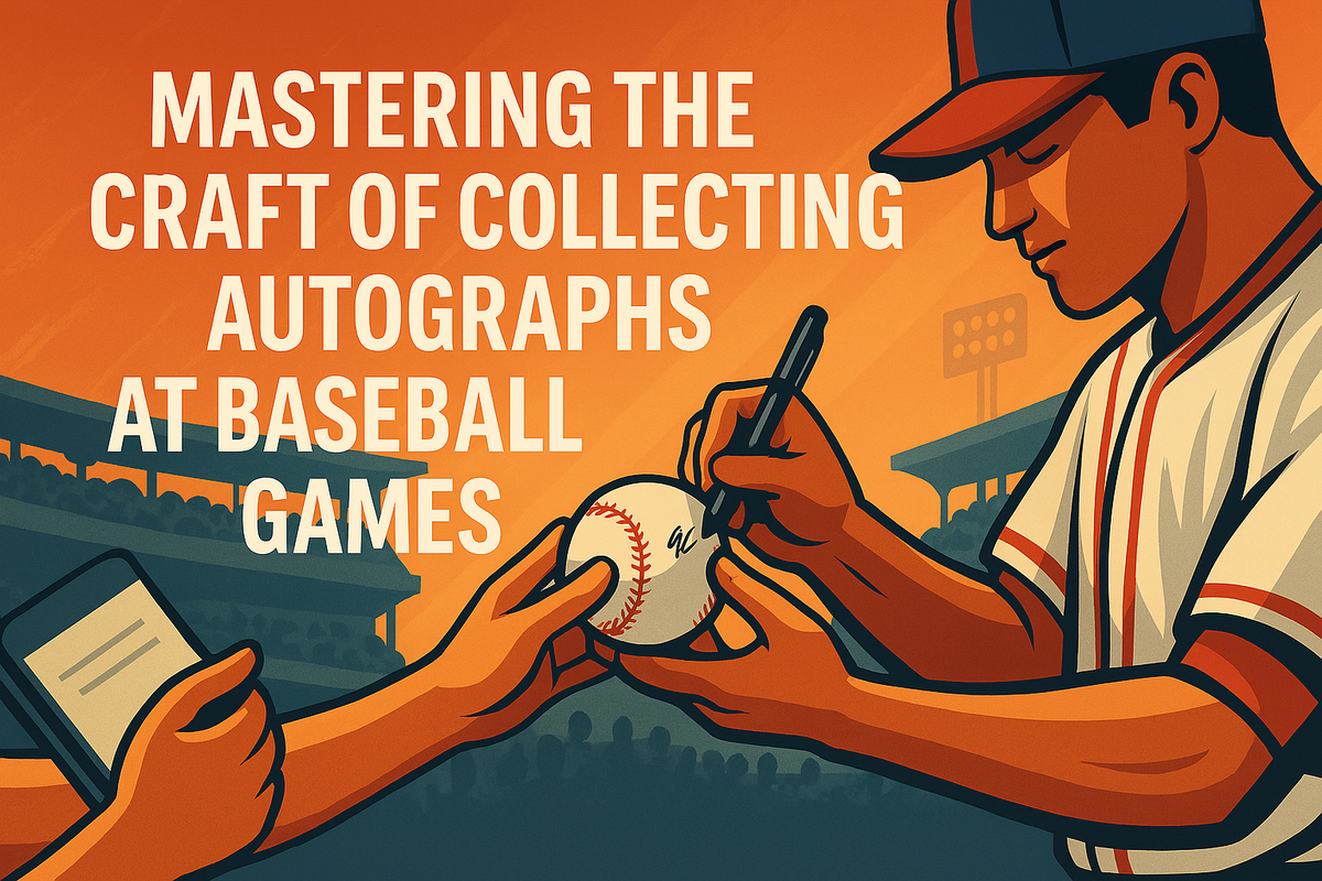 Mastering the Craft of Collecting Autographs at Baseball Games ...