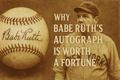 Why Babe Ruth’s Autograph is Worth a Fortune