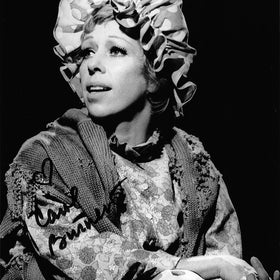 Carol Burnett Autographed Memorabilia
