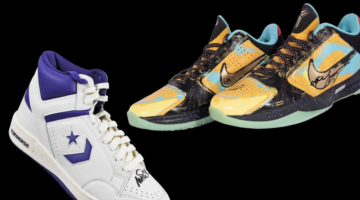 Autographed Basketball Shoes