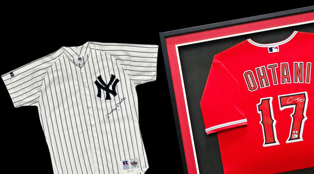 Autographed Baseball Jerseys