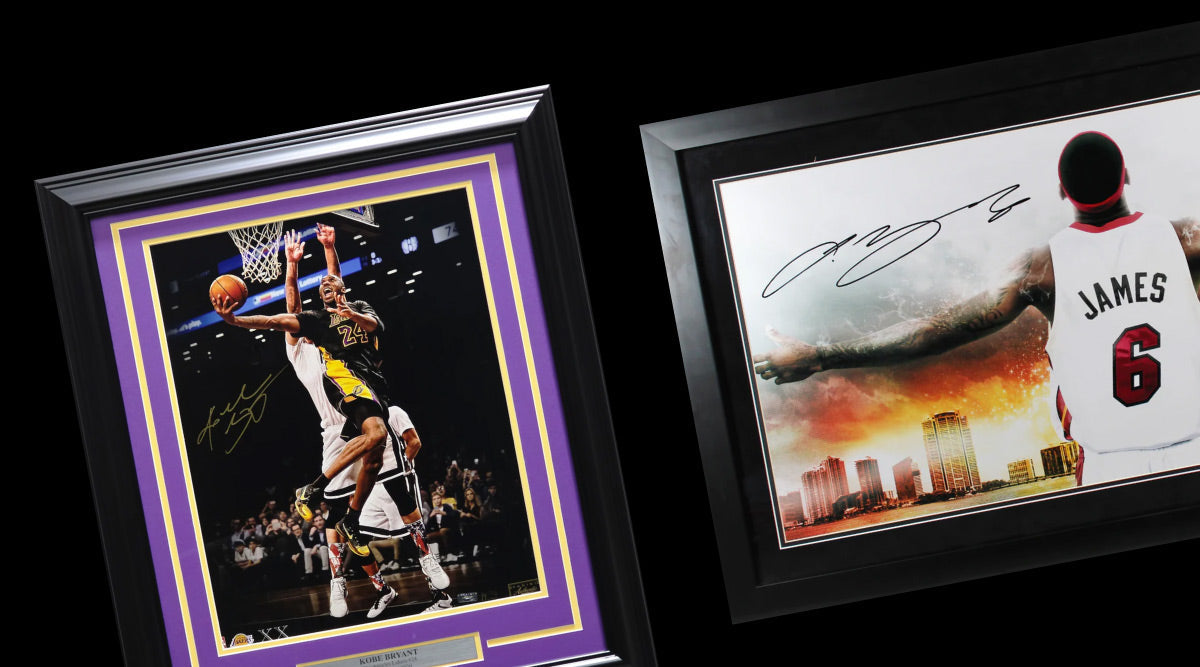 Autographed Basketball Photos