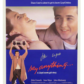 John Cusack Autographed Memorabilia