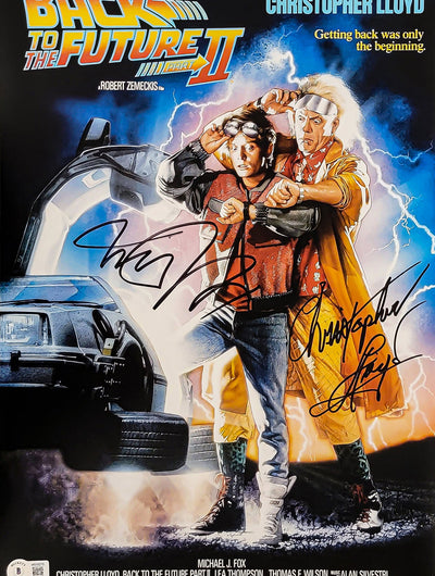Back to the Future Signed Memorabilia