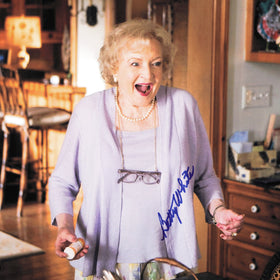Betty White Autographed Memorabilia