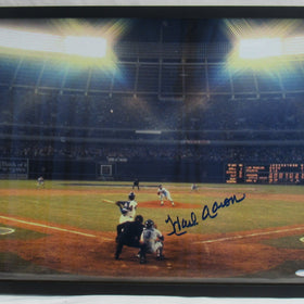 Hank Aaron Autographed Memorabilia