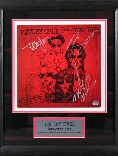 Mötley Crüe Signed Memorabilia