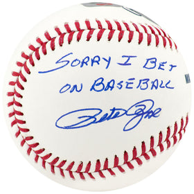 Pete Rose Autographed Memorabilia