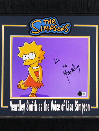 Simpsons Signed Memorabilia