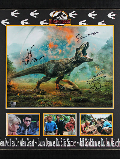 Jurassic Park Signed Memorabilia